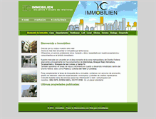 Tablet Screenshot of immobilienmex.com